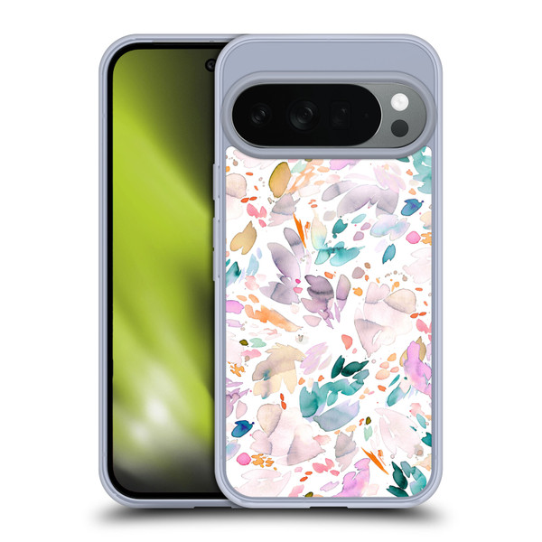 Ninola Pattern Abstract Petals Soft Gel Case for Google Pixel 10