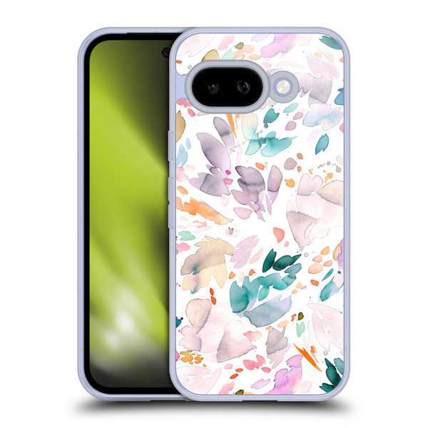 Ninola Pattern Abstract Petals Soft Gel Case for Google Pixel 9A