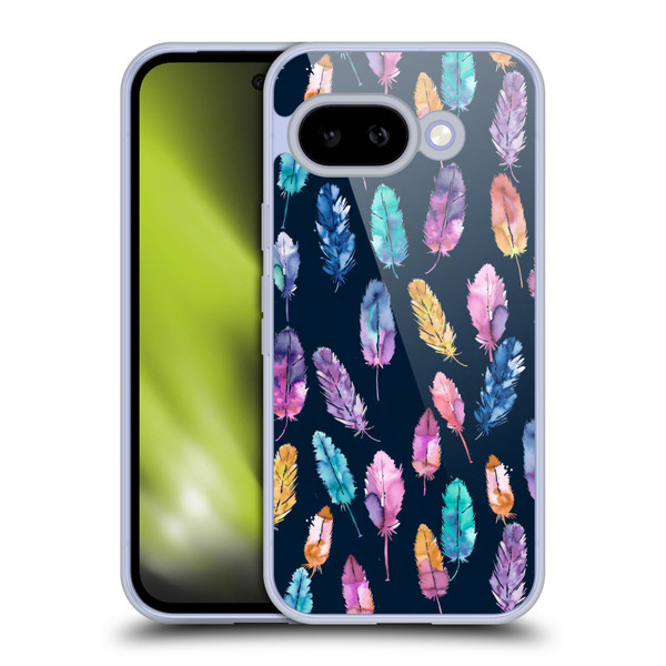 Ninola Patterns 4 Boho Feathers Soft Gel Case for Google Pixel 9A