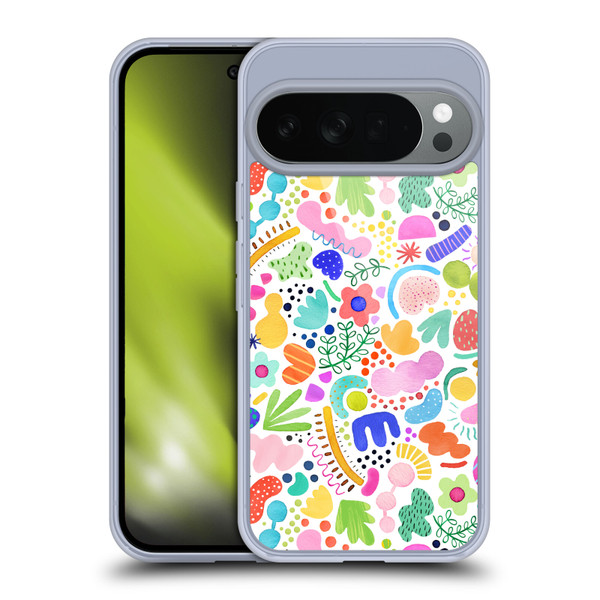 Ninola Summer Patterns Modern Bold Shapes Soft Gel Case for Google Pixel 10