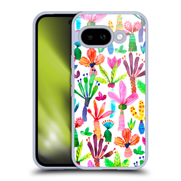 Ninola Summer Patterns Palms Garden Soft Gel Case for Google Pixel 9A