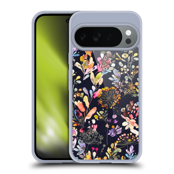 Ninola Wild Grasses Black Soft Gel Case for Google Pixel 10