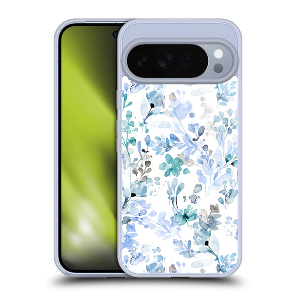 Ninola Wild Grasses Blue Plants Soft Gel Case for Google Pixel 10 Pro XL