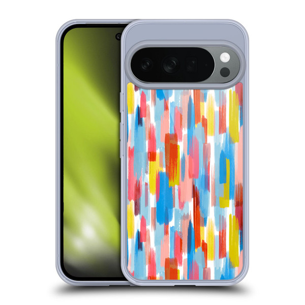 Ninola Watercolor Prints Colour Line Strokes Soft Gel Case for Google Pixel 10