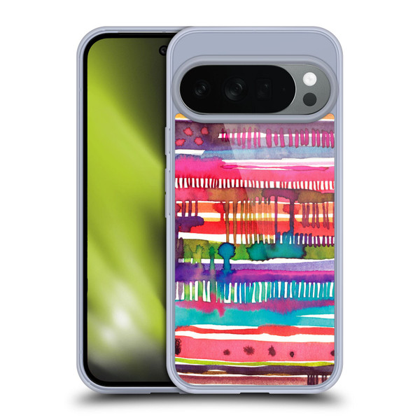 Ninola Watercolor Prints Lines Soft Gel Case for Google Pixel 10