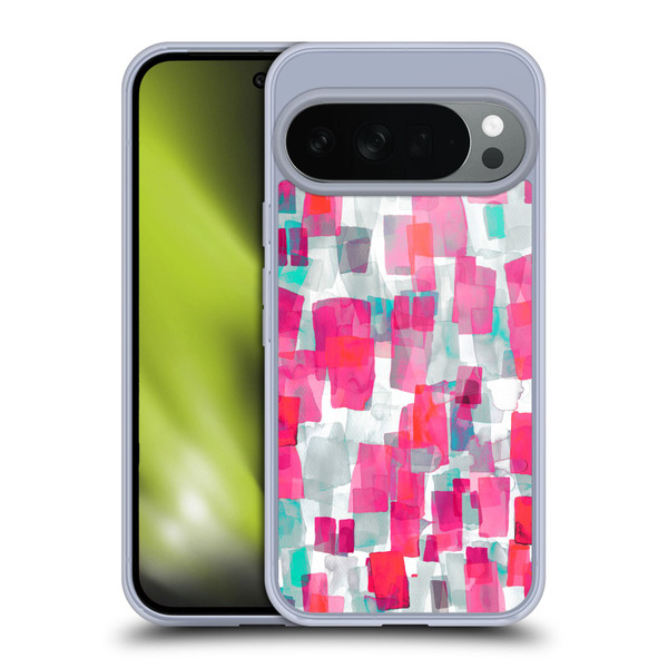 Ninola Watercolor Prints Pink Soft Gel Case for Google Pixel 10
