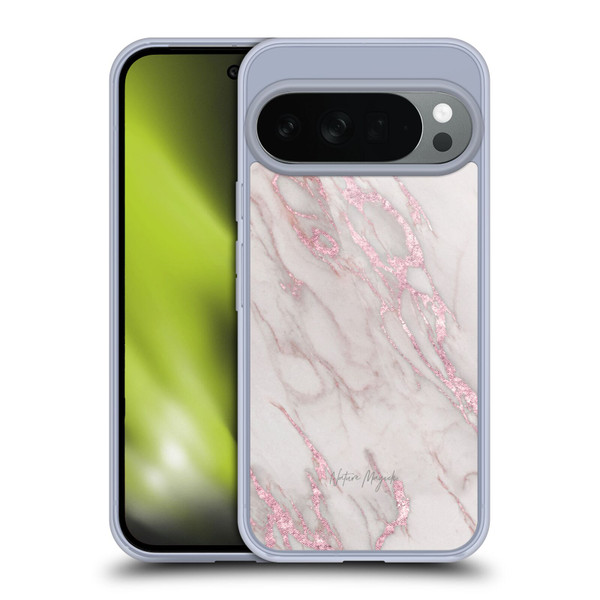Nature Magick Marble Metallics Pink Soft Gel Case for Google Pixel 10