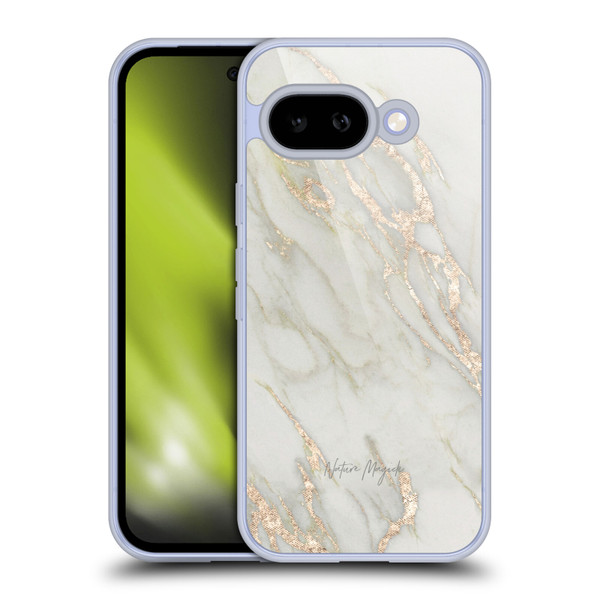 Nature Magick Marble Metallics Gold Soft Gel Case for Google Pixel 9A