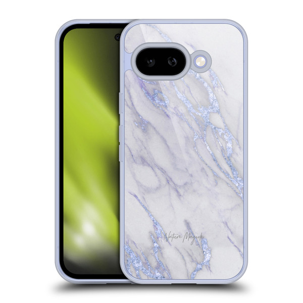 Nature Magick Marble Metallics Indigo Soft Gel Case for Google Pixel 9A