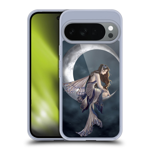Nene Thomas Crescents Memory Fairy Sitting On Moon Soft Gel Case for Google Pixel 10