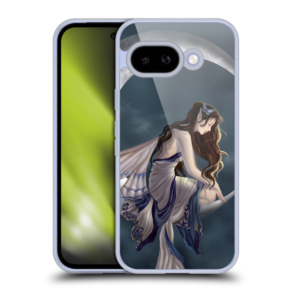 Nene Thomas Crescents Memory Fairy Sitting On Moon Soft Gel Case for Google Pixel 9A