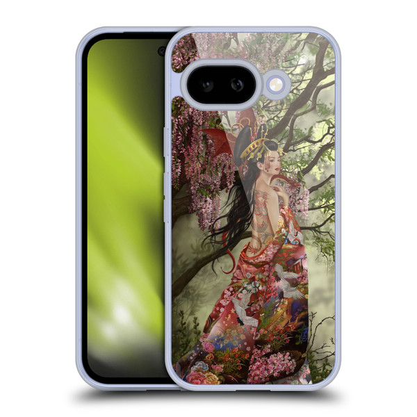 Nene Thomas Deep Forest Asian Silk Soft Gel Case for Google Pixel 9A