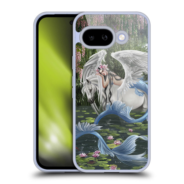Nene Thomas Deep Forest Still Waters Mermaid & Pegasus Soft Gel Case for Google Pixel 9A