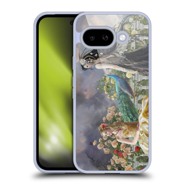 Nene Thomas Gothic Pretty Women With Peacock Soft Gel Case for Google Pixel 9A
