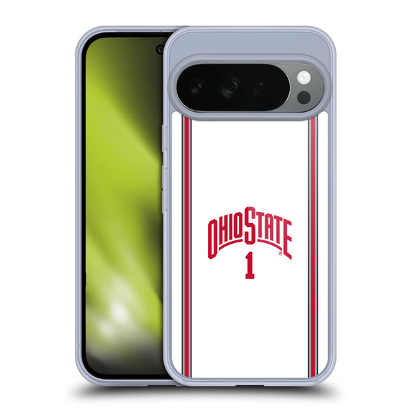 Ohio State University Jersey Basketball Away Soft Gel Case for Google Pixel 10