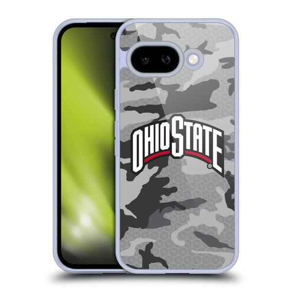 Ohio State University Logo Light Camou Soft Gel Case for Google Pixel 9A