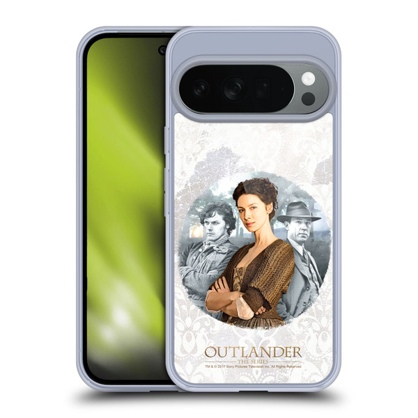 Outlander Portraits Claire, Jamie & Frank Soft Gel Case for Google Pixel 10
