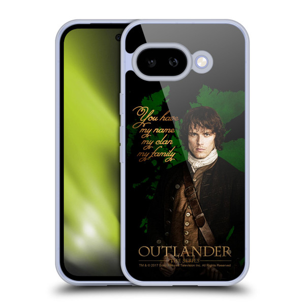 Outlander Portraits Jamie Soft Gel Case for Google Pixel 9A