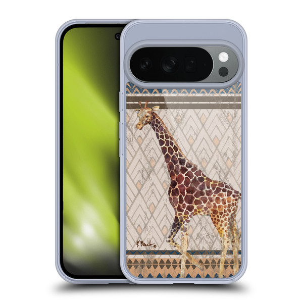 Paul Brent Animals Tribal Giraffe Soft Gel Case for Google Pixel 10