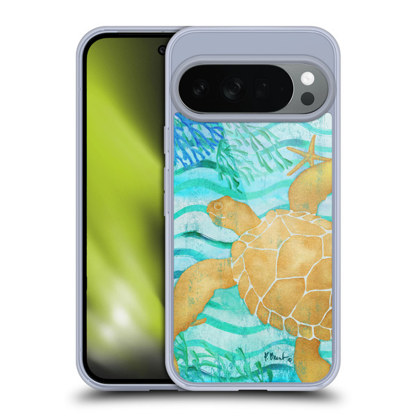 Paul Brent Coastal Aurora Turtle Soft Gel Case for Google Pixel 10