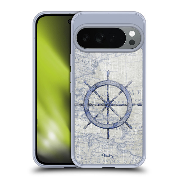Paul Brent Nautical Vintage Wheel Soft Gel Case for Google Pixel 10