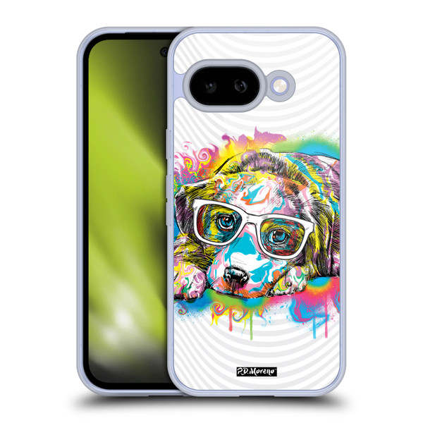 P.D. Moreno Drip Art Cats And Dogs Labrador Soft Gel Case for Google Pixel 9A