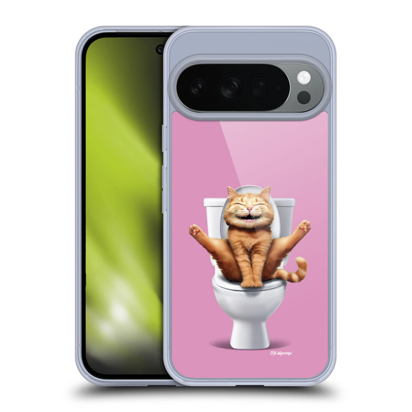 P.D. Moreno Furry Fun Artwork Cat Soft Gel Case for Google Pixel 10