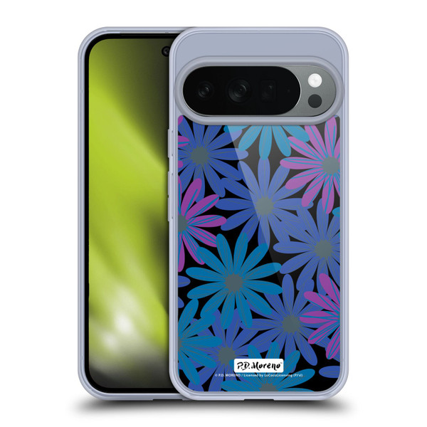 P.D. Moreno Patterns Midnight Daisies Soft Gel Case for Google Pixel 10