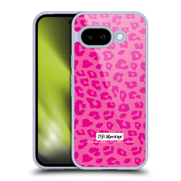 P.D. Moreno Patterns Pink Leopard Soft Gel Case for Google Pixel 9A