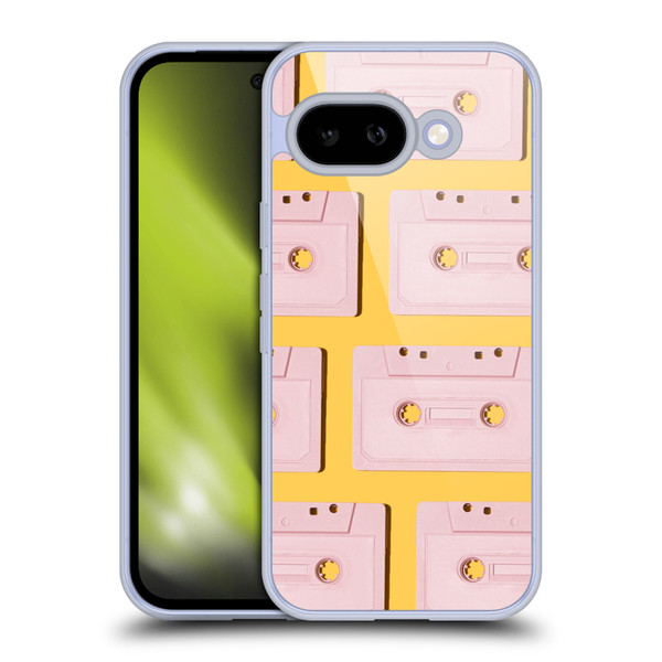 Pepino De Mar Patterns 2 Cassette Tape Soft Gel Case for Google Pixel 9A