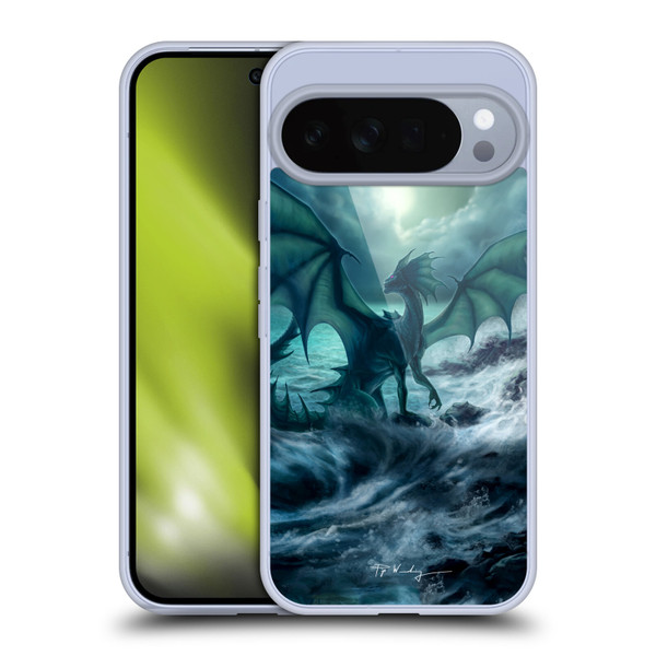 Piya Wannachaiwong Black Dragons Dark Waves Soft Gel Case for Google Pixel 10 Pro XL