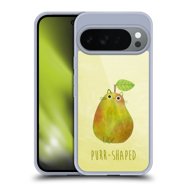 Planet Cat Puns Purr-shaped Soft Gel Case for Google Pixel 10