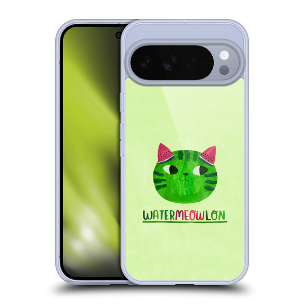 Planet Cat Puns Watermeowlon Soft Gel Case for Google Pixel 10 Pro XL