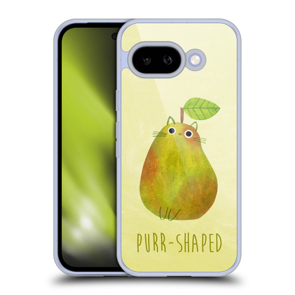 Planet Cat Puns Purr-shaped Soft Gel Case for Google Pixel 9A