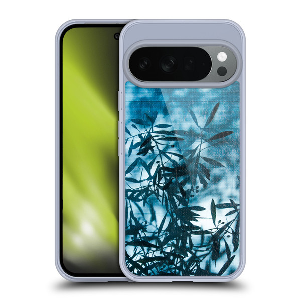 PLdesign Flowers And Leaves Olive Tree Silhouette Soft Gel Case for Google Pixel 10