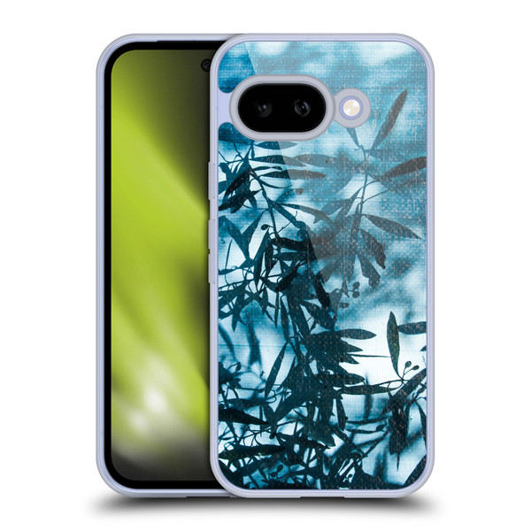 PLdesign Flowers And Leaves Olive Tree Silhouette Soft Gel Case for Google Pixel 9A