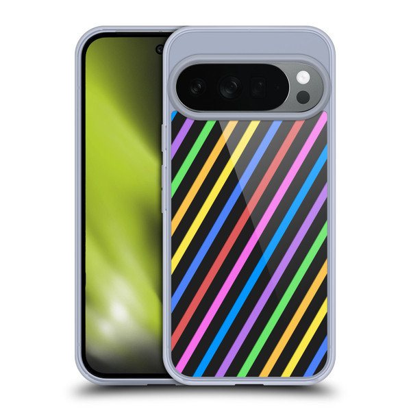 PLdesign Geometric Stripes Soft Gel Case for Google Pixel 10