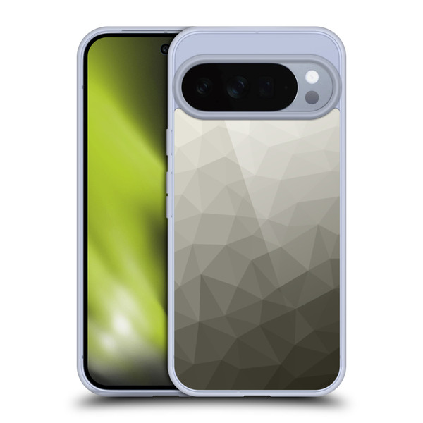 PLdesign Geometric Patterns Gray Gradient Mesh Soft Gel Case for Google Pixel 10 Pro XL