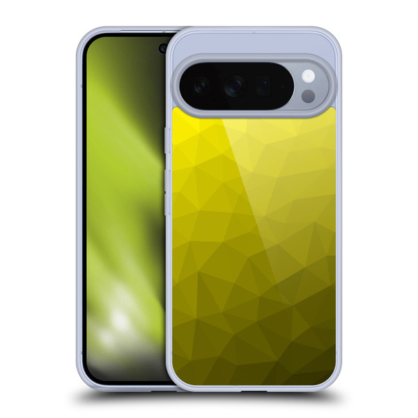 PLdesign Geometric Patterns Yellow Gradient Mesh Soft Gel Case for Google Pixel 10 Pro XL
