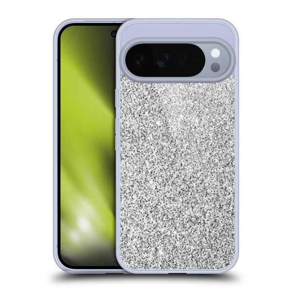PLdesign Glitter Sparkles Silver Soft Gel Case for Google Pixel 10 Pro XL