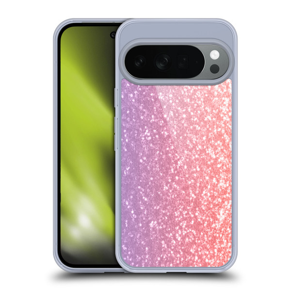 PLdesign Sparkly Coral Chive Blossom Soft Gel Case for Google Pixel 10