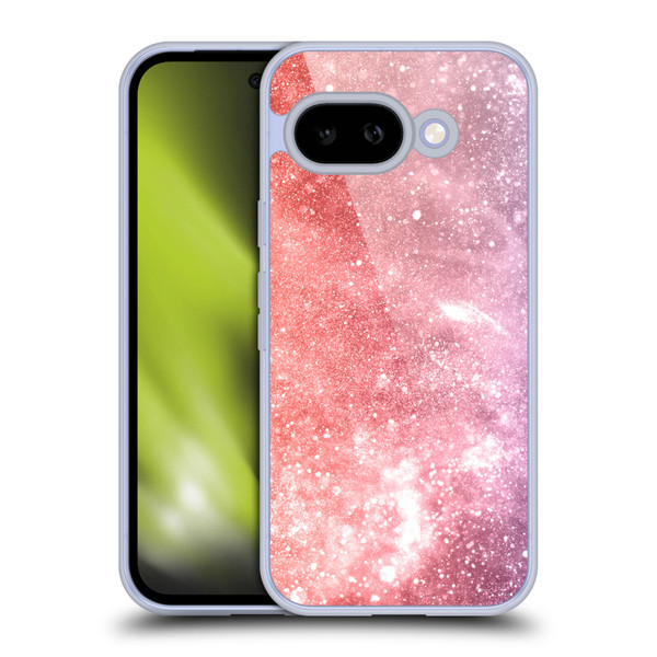 PLdesign Sparkly Coral Coral Abstract Galaxy Soft Gel Case for Google Pixel 9A