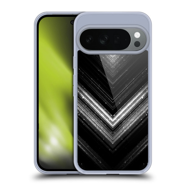 PLdesign Sparkly Metallic Silver Soft Gel Case for Google Pixel 10