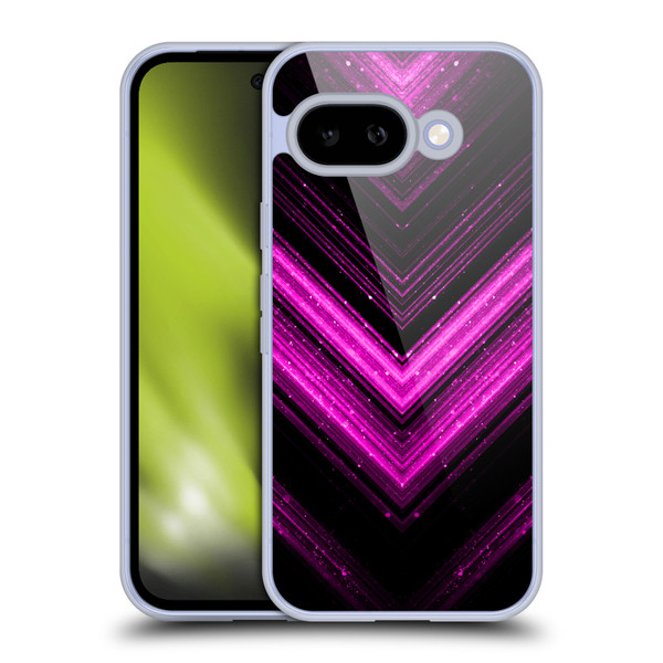 PLdesign Sparkly Metallic Pink Soft Gel Case for Google Pixel 9A