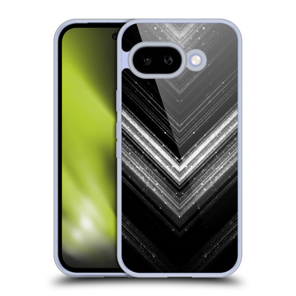 PLdesign Sparkly Metallic Silver Soft Gel Case for Google Pixel 9A