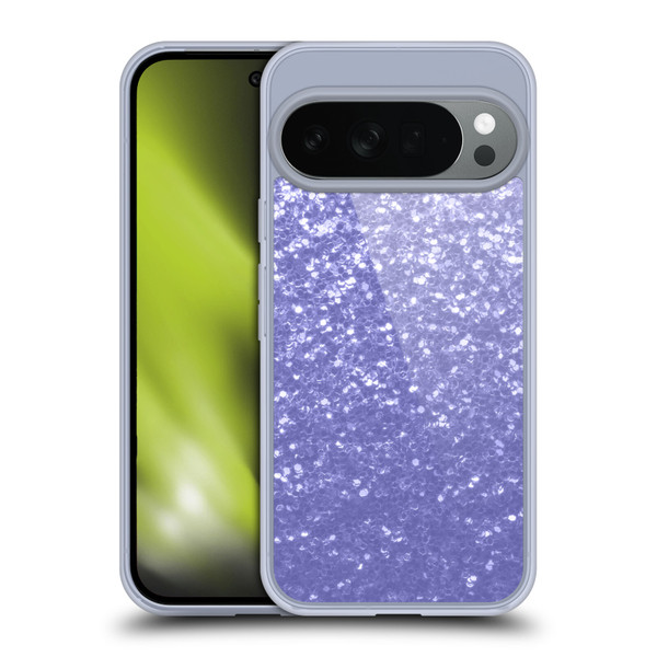 PLdesign Sparkle Prints Lavender Soft Gel Case for Google Pixel 10