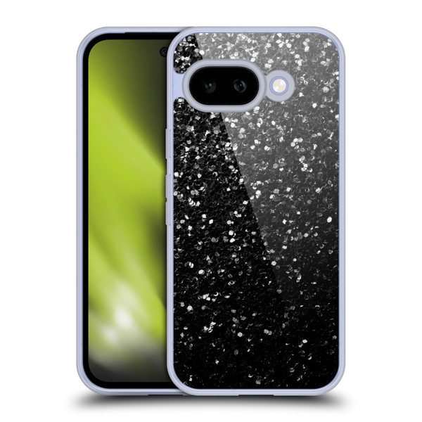 PLdesign Sparkle Prints Black Soft Gel Case for Google Pixel 9A