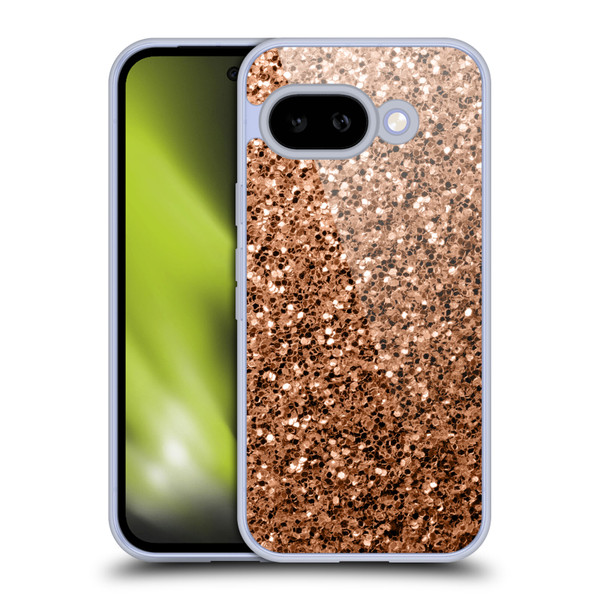 PLdesign Sparkle Prints Bronze Soft Gel Case for Google Pixel 9A