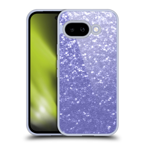 PLdesign Sparkle Prints Lavender Soft Gel Case for Google Pixel 9A