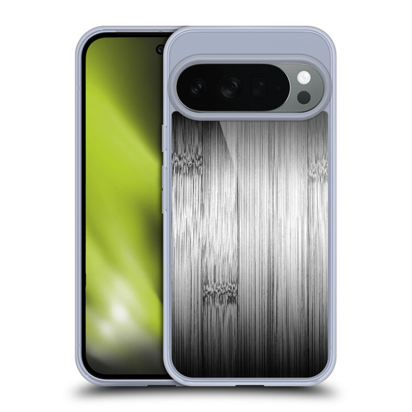 PLdesign Wood Prints Bamboo Burnt Gray Ombre Soft Gel Case for Google Pixel 10